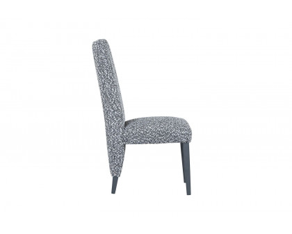 GF - D12DC White/Gray Dining Chair