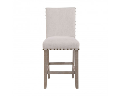 GF D1622BS White Bar Stool