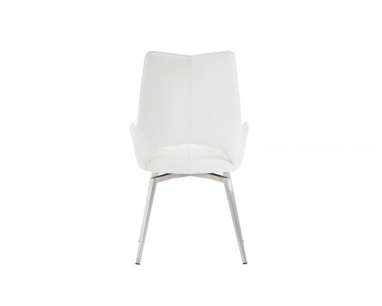 GF D4878NDC White Dining Chair