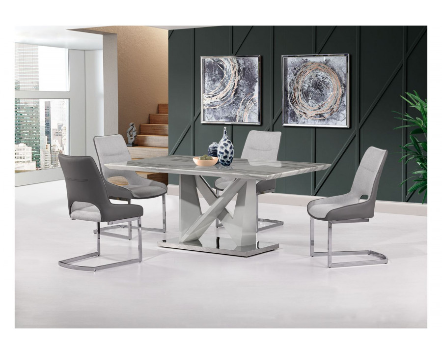 GF - D844DT + D1119DC Dining Table + 4 Dining Chair