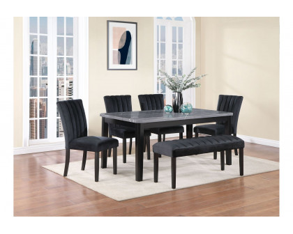 GF D8685DC Black Dining Chair