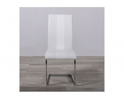 GF D915DC White Dining Chair