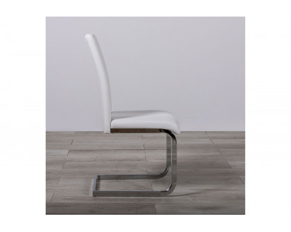 GF D915DC White Dining Chair