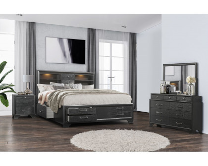 GF Jordyn Gray King Bed