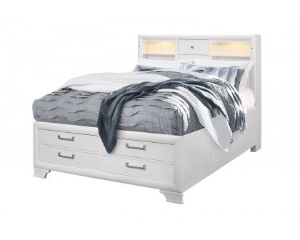 GF Jordyn White King Bed