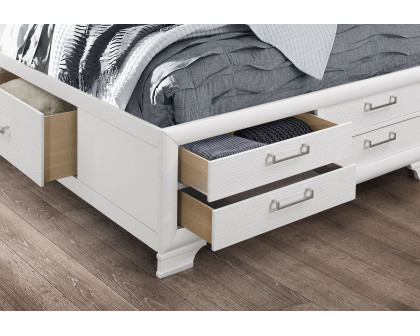 GF Jordyn White King Bed