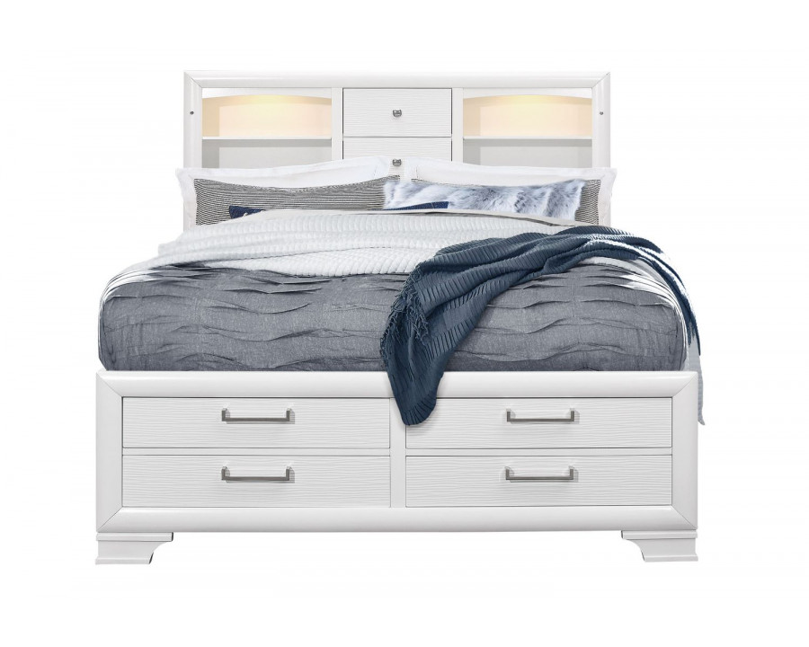 GF Jordyn White Queen Bed