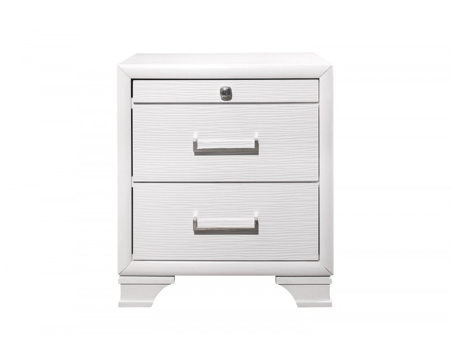 GF Jordyn White Nightstand