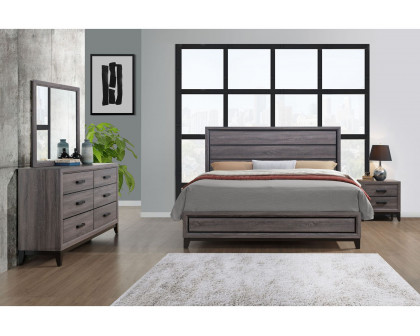 GF Kate Gray King Bed