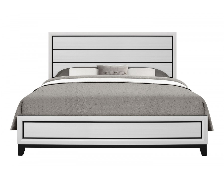 GF Kate White King Bed