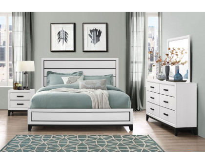 GF Kate White King Bed