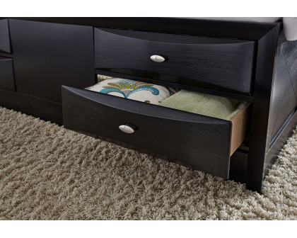 GF™ Linda Black King Bed