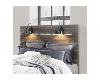 GF Linwood Oak Bed Group With Lamps