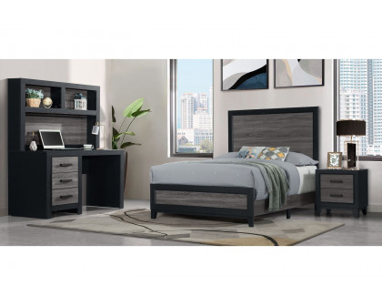 GF Lisbon Gray/Black Youth Desk