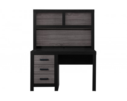 GF Lisbon Gray/Black Youth Desk