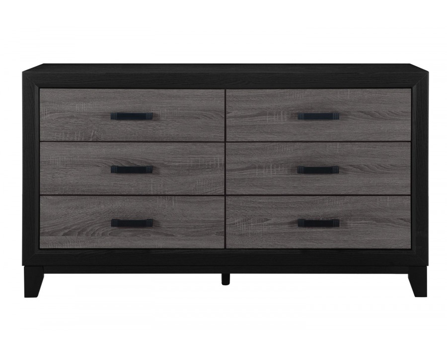 GF Lisbon Gray/Black Dresser