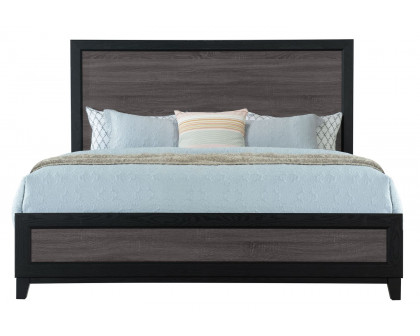 GF Lisbon Gray/Black King Bed Group