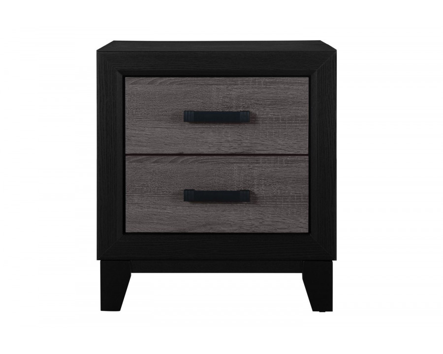 GF Lisbon Gray/Black Nightstand