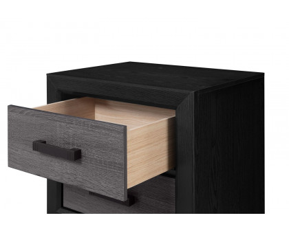 GF Lisbon Gray/Black Nightstand