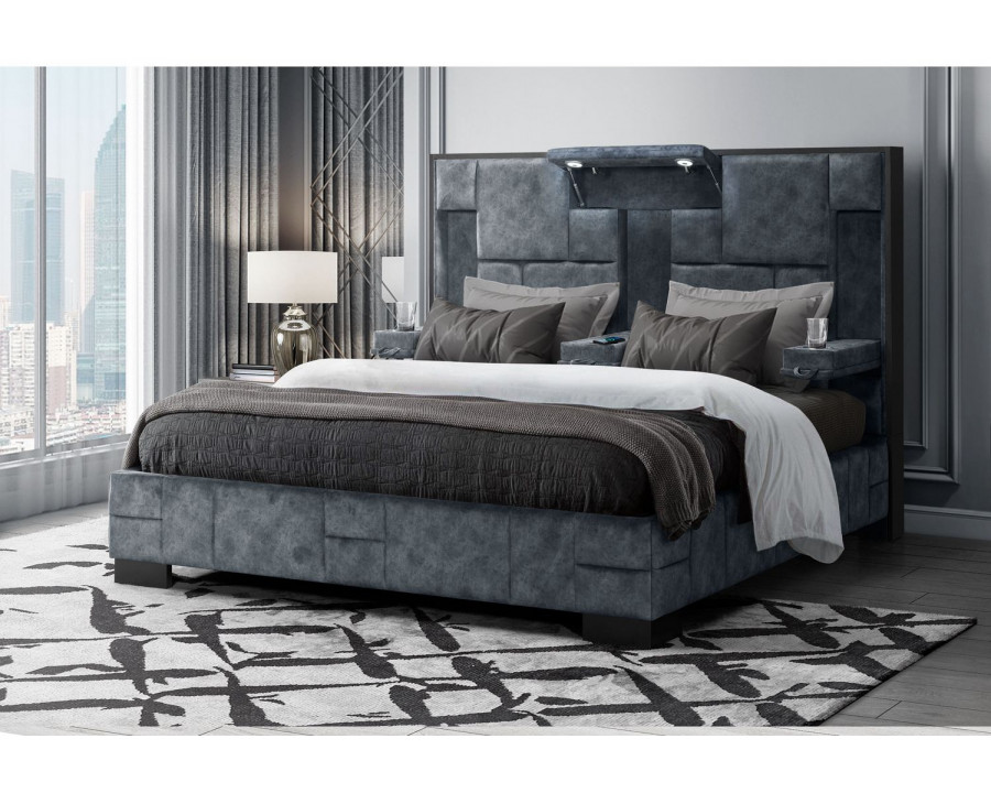 GF Oscar Domino Granite King Bed