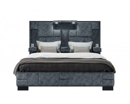 GF Oscar Domino Granite King Bed