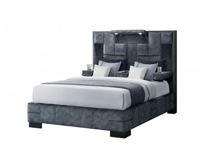 GF Oscar Domino Granite Queen Bed