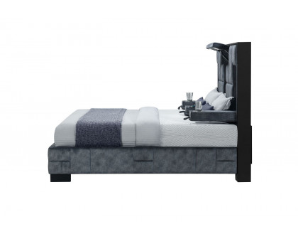 GF Oscar Domino Granite Queen Bed