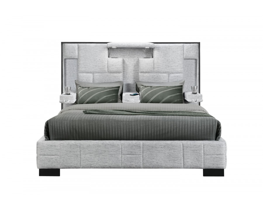 GF Oscar Gray King Bed