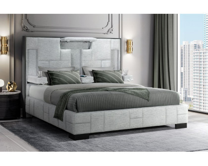 GF Oscar Gray King Bed