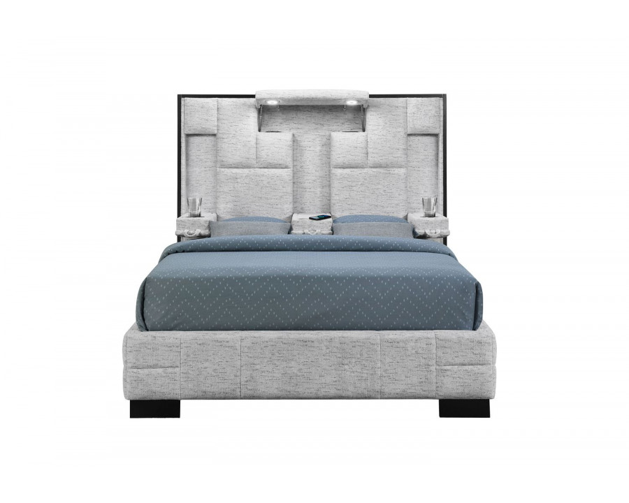 GF Oscar Gray Queen Bed