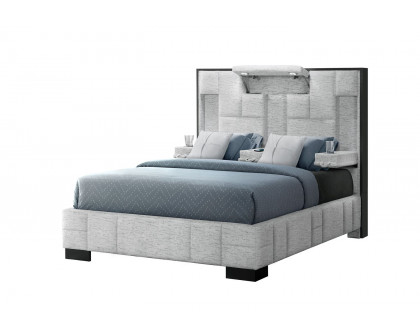 GF Oscar Gray Queen Bed