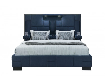 GF Oscar Navy Blue King Bed