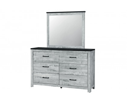 GF - Ozark Gray Wash/Charcoal Dresser