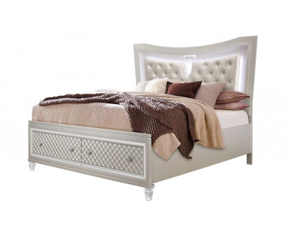 GF Paris Queen Bed With Led