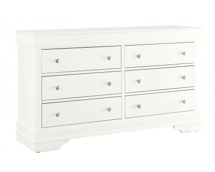 GF Pompei White Dresser