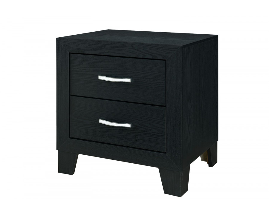 GF - Reid Black Nightstand