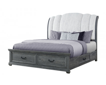 GF Rowan Upholstered Bed, Rowan/Tatum Storage Bed With Storage