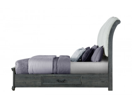 GF Rowan Upholstered Bed, Rowan/Tatum Storage Bed With Storage