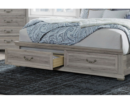 GF Rowan/Tatum Natural Storage King Bed Group Storage