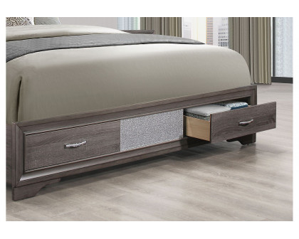 GF Seville Gray King Bed