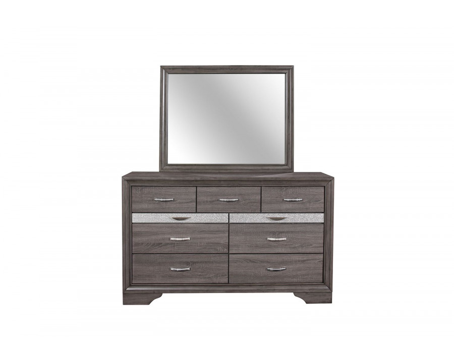 GF - Seville Gray Dresser With Jewelry Drawer