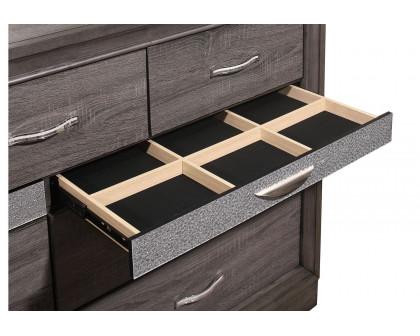 GF - Seville Gray Dresser With Jewelry Drawer