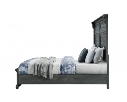 GF Rowan/Tatum Gray Non-Storage, Tatum Gray Panel Bed King Bed w/Out Storage