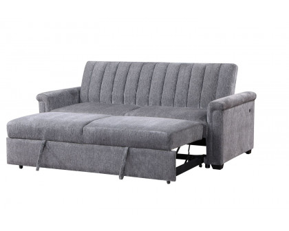 GF - U0201 Dark Gray Pull Out Sofa Bed