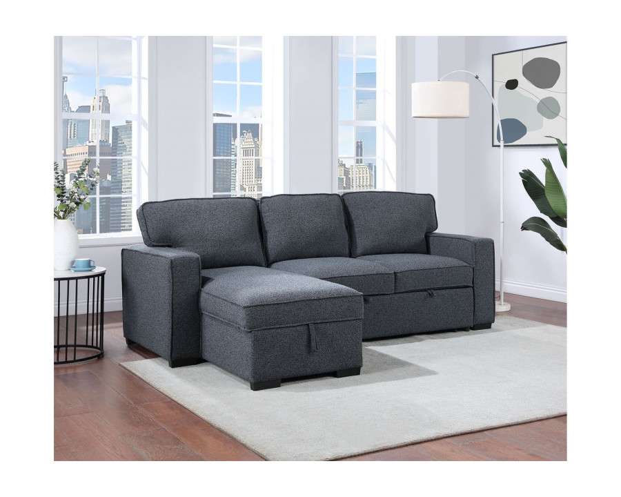 GF U0203 Charcoal Pull Out Sofa Bed