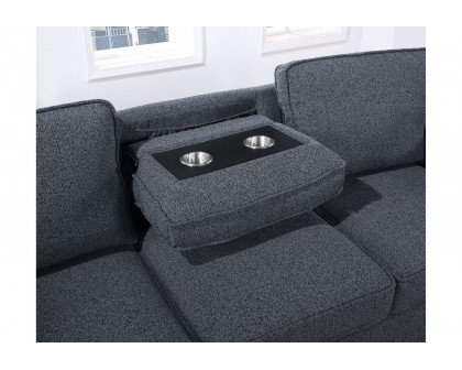 GF U0203 Charcoal Pull Out Sofa Bed