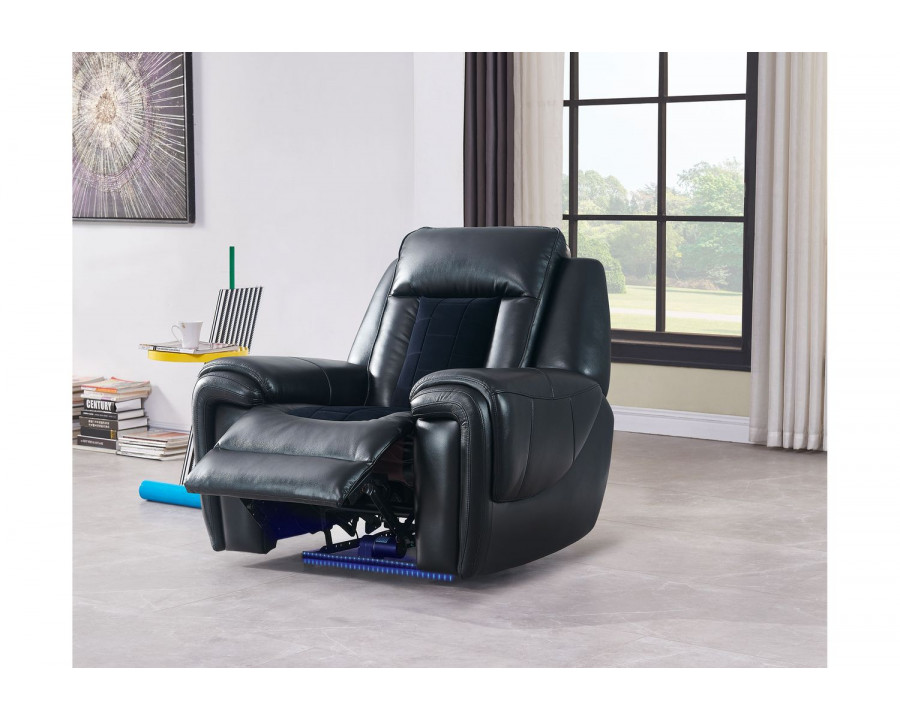 GF - U0700 w/ Led Power Recliner With Led