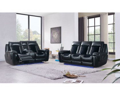 GF - U0700 w/ Led Power Reclining Sofa With Led