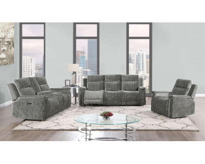 GF - U1797 Dark Gray Power Reclining Sofa