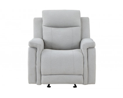 GF - U1797 Gray Reclining Sofa/Console Reclining Loveseat/Glider Recliner